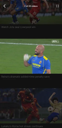 UEFA Europa League Official screenshot 2