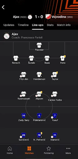 UEFA Europa League Official screenshot 4