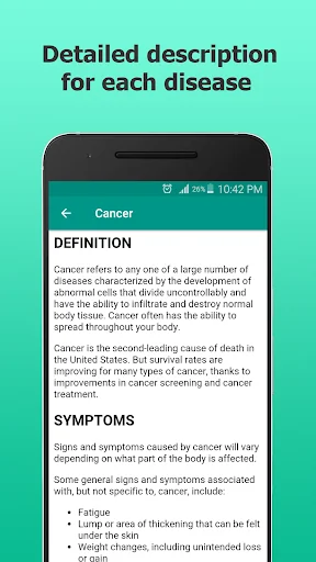 Diseases Dictionary Offline screenshot 3
