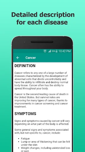 Diseases Dictionary Offline screenshot 3