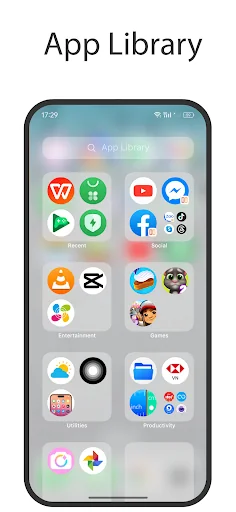 OS 26 Launcher - Phone 16 Pro screenshot 3