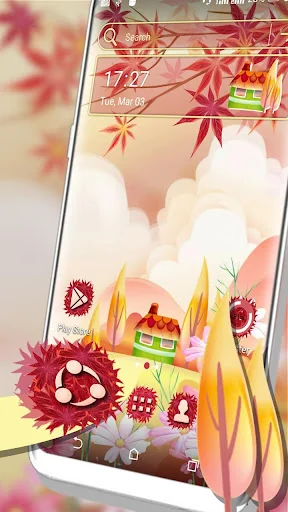 Autumn Leaves Clipart Theme