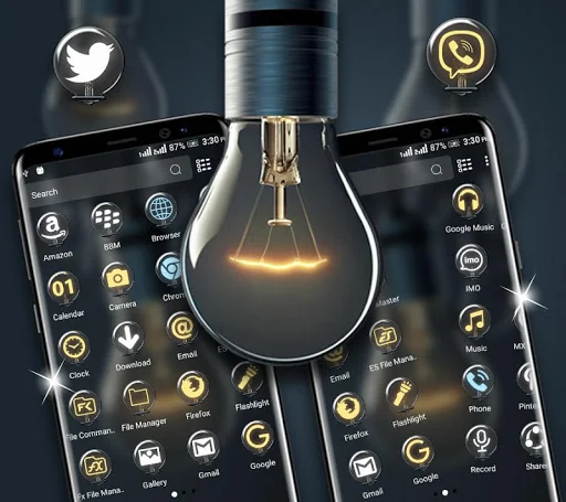 Bulb Launcher Theme screenshot 2