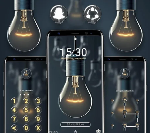 Bulb Launcher Theme screenshot 3