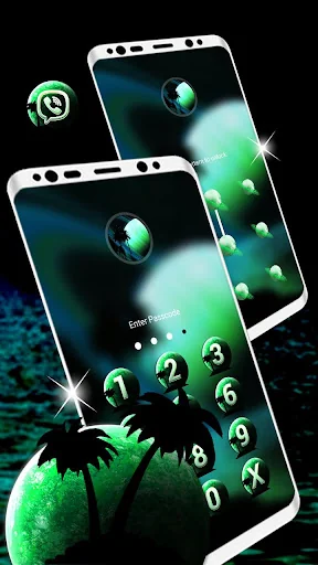 Green Planet Launcher Theme screenshot 4