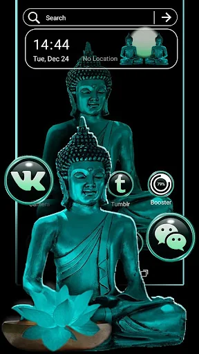 Lord Buddha Launcher Theme screenshot 1