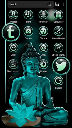 Lord Buddha Launcher Theme screenshot 2