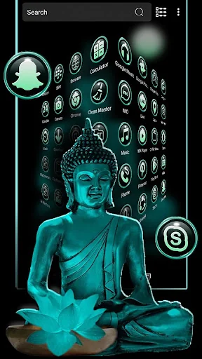 Lord Buddha Launcher Theme screenshot 3