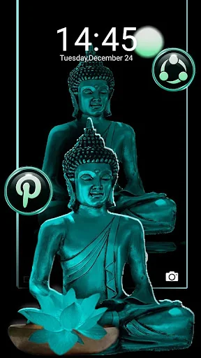 Lord Buddha Launcher Theme screenshot 4
