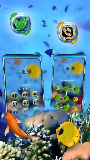 Sea World Launcher Theme screenshot 3