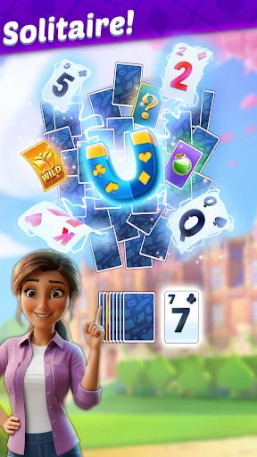 Solitaire Story - Ava's Manor screenshot 3
