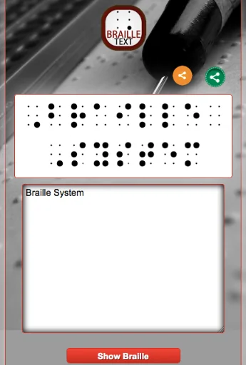 Braille Text