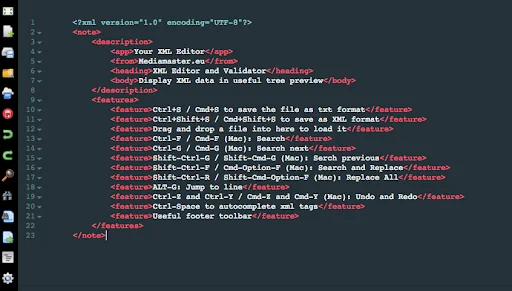 Your XML Editor & Validation