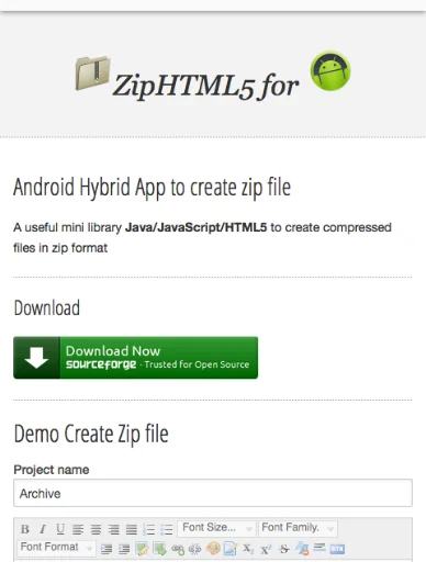 ZipHTML5