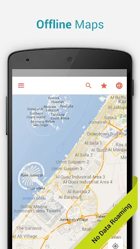 Dubai Offline City Map screenshot 1
