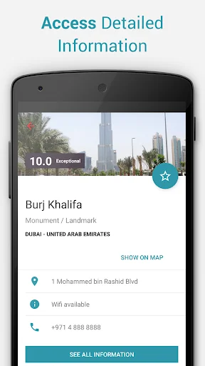 Dubai Offline City Map screenshot 3