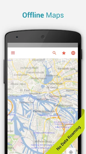 Hamburg Offline City Map