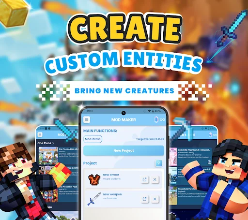 Mod Maker for Minecraft PE screenshot 1