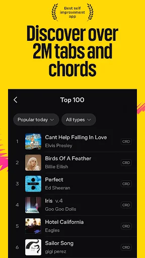 Ultimate Guitar: Tabs & Chords screenshot 2