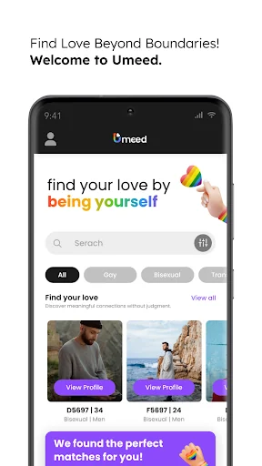 Umeed  LGBTQ+ Match & Connect