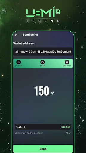 UMI Wallet screenshot 4