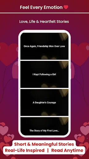 Short Love Stories: Life Tales