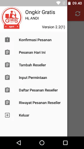 Agent Ongkir Gratis