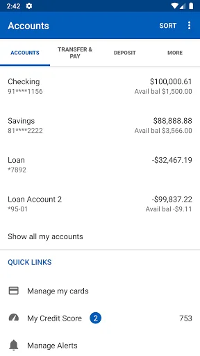 Unified Bank Mobile screenshot 3