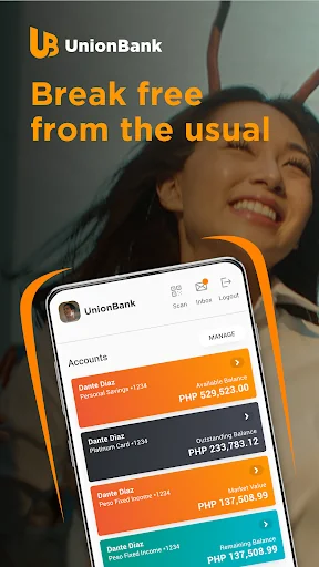 UnionBank Online screenshot 1