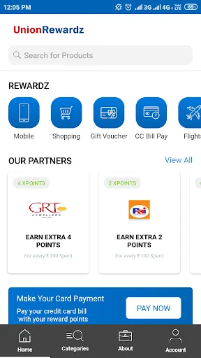 Union Rewardz screenshot 1