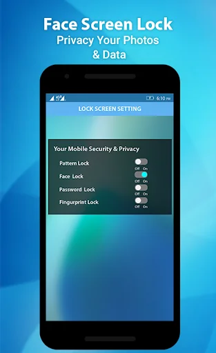 Face Screen Lock Prank screenshot 1