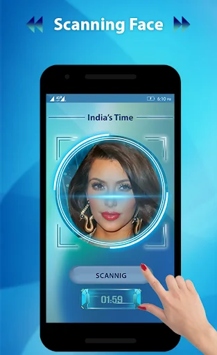 Face Screen Lock Prank screenshot 3