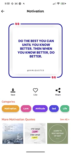 Girl Quotes screenshot 4