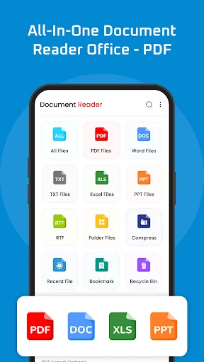 Document Reader: PDF, DOC, PPT screenshot 1