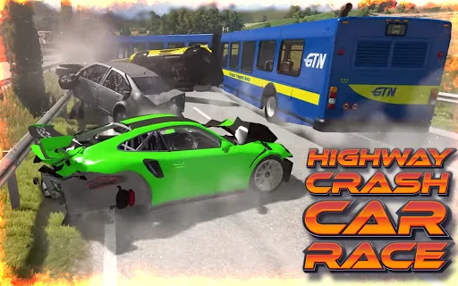 Highway Crash Car Race screenshot 3