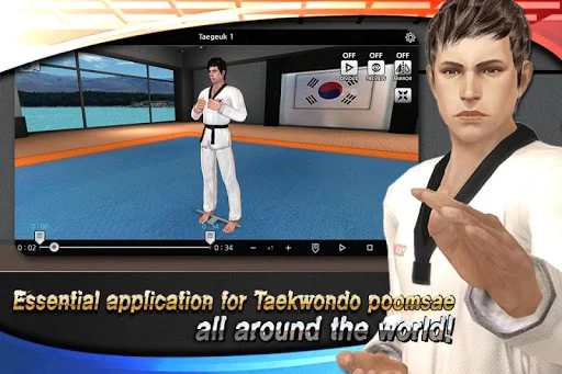 Taekwondo Poomsae Master screenshot 1