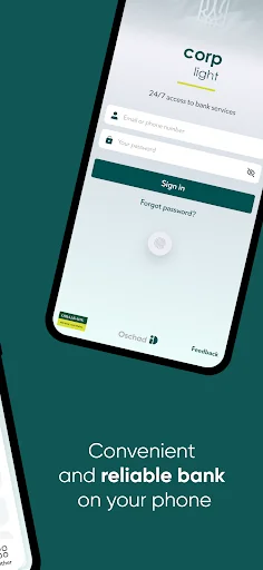 CorpLight Oschadbank screenshot 2