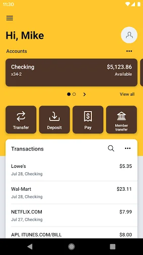 UniWyo Mobile Banking screenshot 2