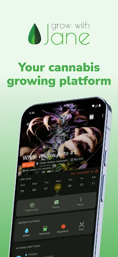 Grow with Jane: Cannabis diary screenshot 1