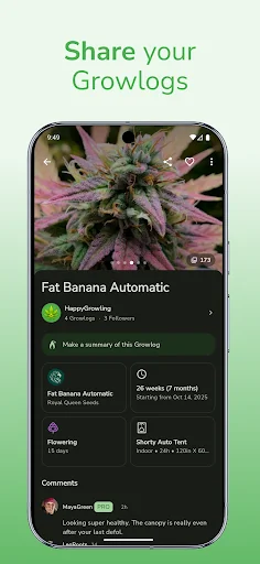 Grow with Jane: Cannabis diary screenshot 3
