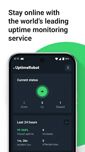 UptimeRobot: Monitor anything! screenshot 1