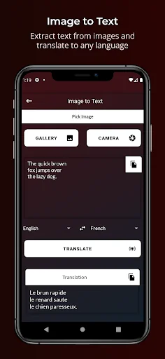 Translate Text, Voice & Images screenshot 3