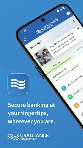 USALLIANCE Mobile Banking screenshot 1