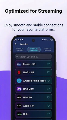 Ustreaming VPN: Fast & Secure screenshot 3