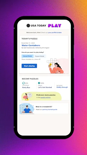 USA TODAY PLAY Crossword+ screenshot 1