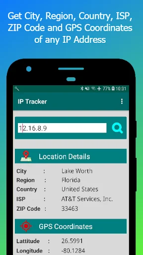 IP Address Tracker screenshot 2