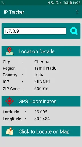 IP Address Tracker screenshot 4