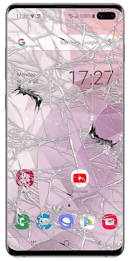 Broken Screen Realistic Prank