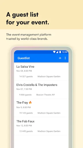 Guestlist: Event Check-In App screenshot 1