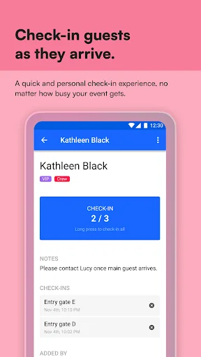 Guestlist: Event Check-In App screenshot 2